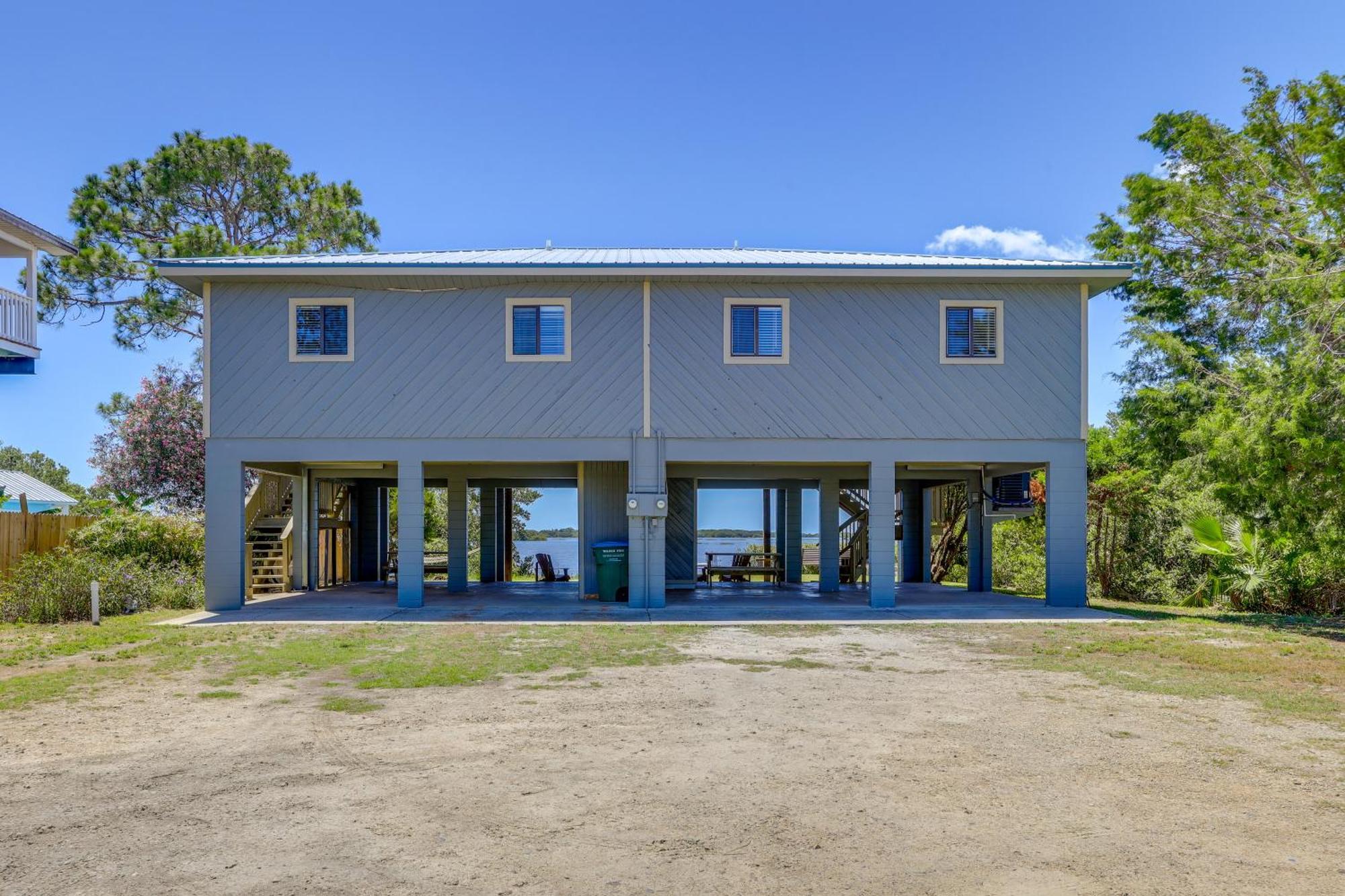 Waterfront Cedar Key Duplex Home Grill And Dock! מראה חיצוני תמונה