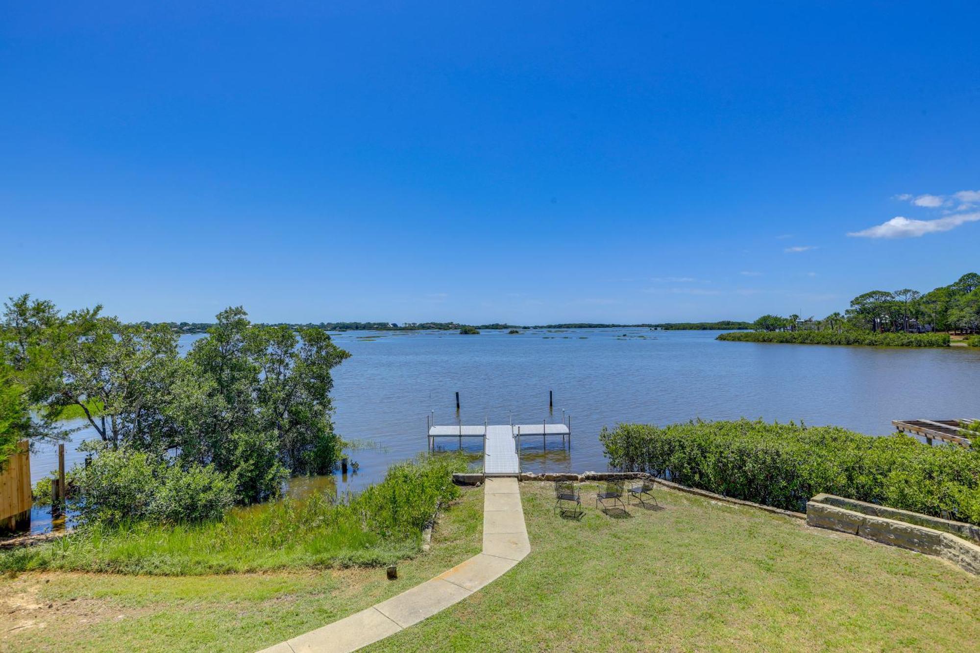 Waterfront Cedar Key Duplex Home Grill And Dock! מראה חיצוני תמונה